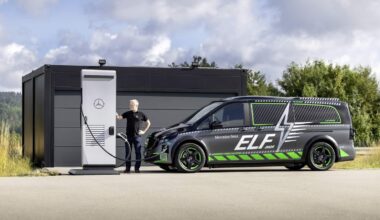 Concept van ELF (Experimental Lade Fahrzeug) da Mercedes-Benz