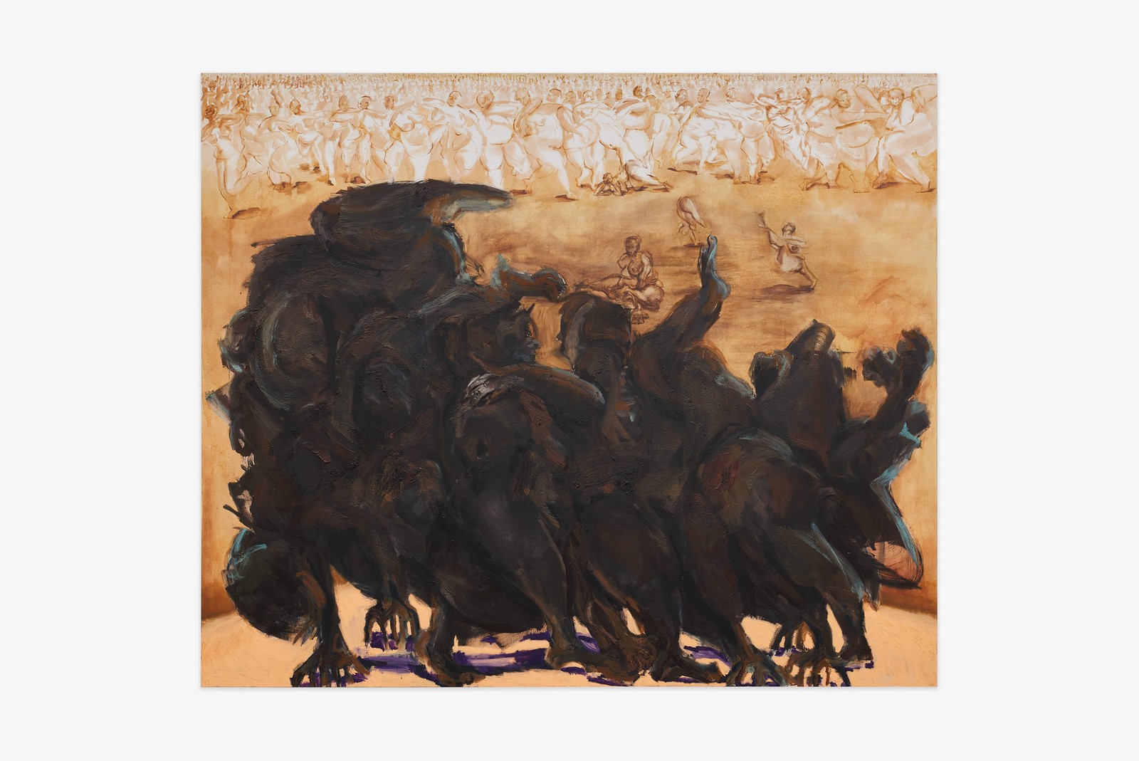 Obra "Jogo 2", da Série Capoeira em Paleta Alta, de Márcia Falcão, é parte da mostra "Nossa vida bantu", do MAR — Foto: Divulgação/Rafael Salim