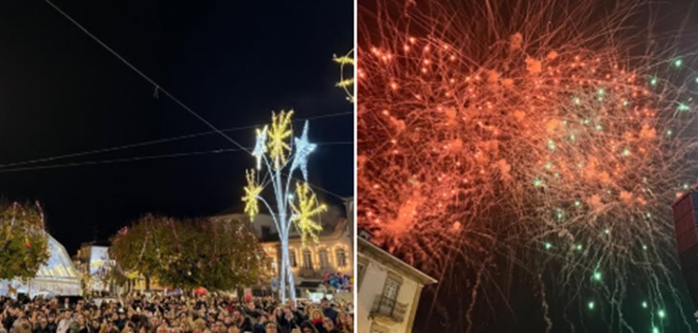 Monção: Multidão no acender das luzes de Natal [FOTOS]