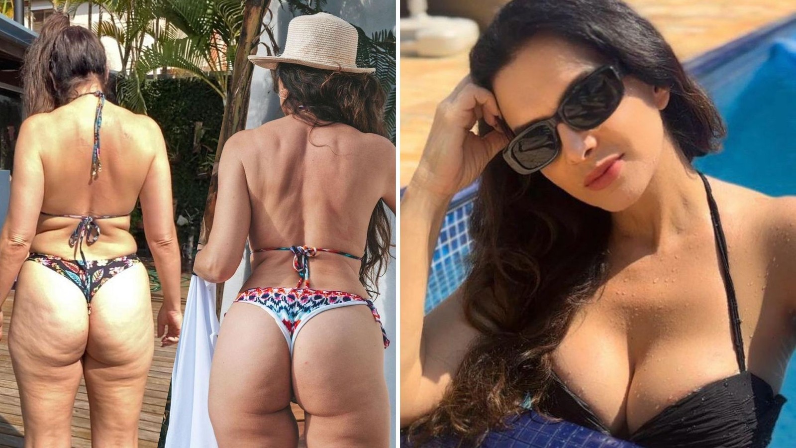 Aos 52 anos, Luiza Ambiel mostra as mudanças no seu corpo. Ela busca estar em dia com os treinos e com uma vida saudável. — Foto: Reprodução/Instagram
