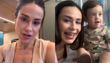 Nadja Haddad com o filho, José - Foto: Reprodução / Instagram @nadjahaddad