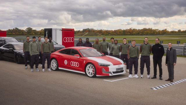 Audi entregou novos carros aos jogadores do Bayern Munique