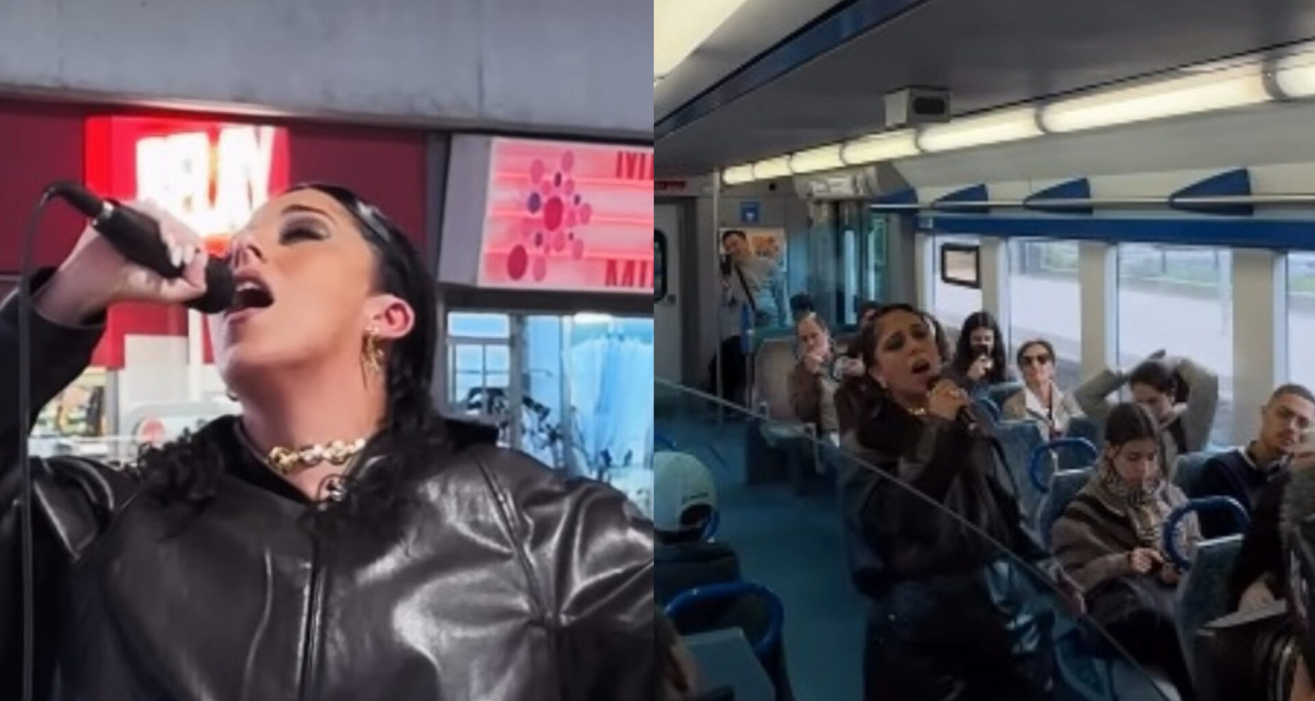 Viu Sara Correia a cantar no comboio? Sim, ela está a "invadir a cidade"