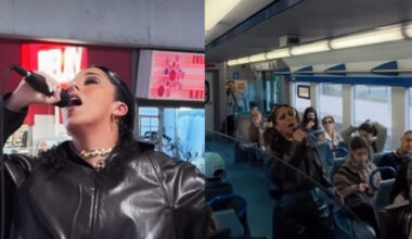 Viu Sara Correia a cantar no comboio? Sim, ela está a "invadir a cidade"