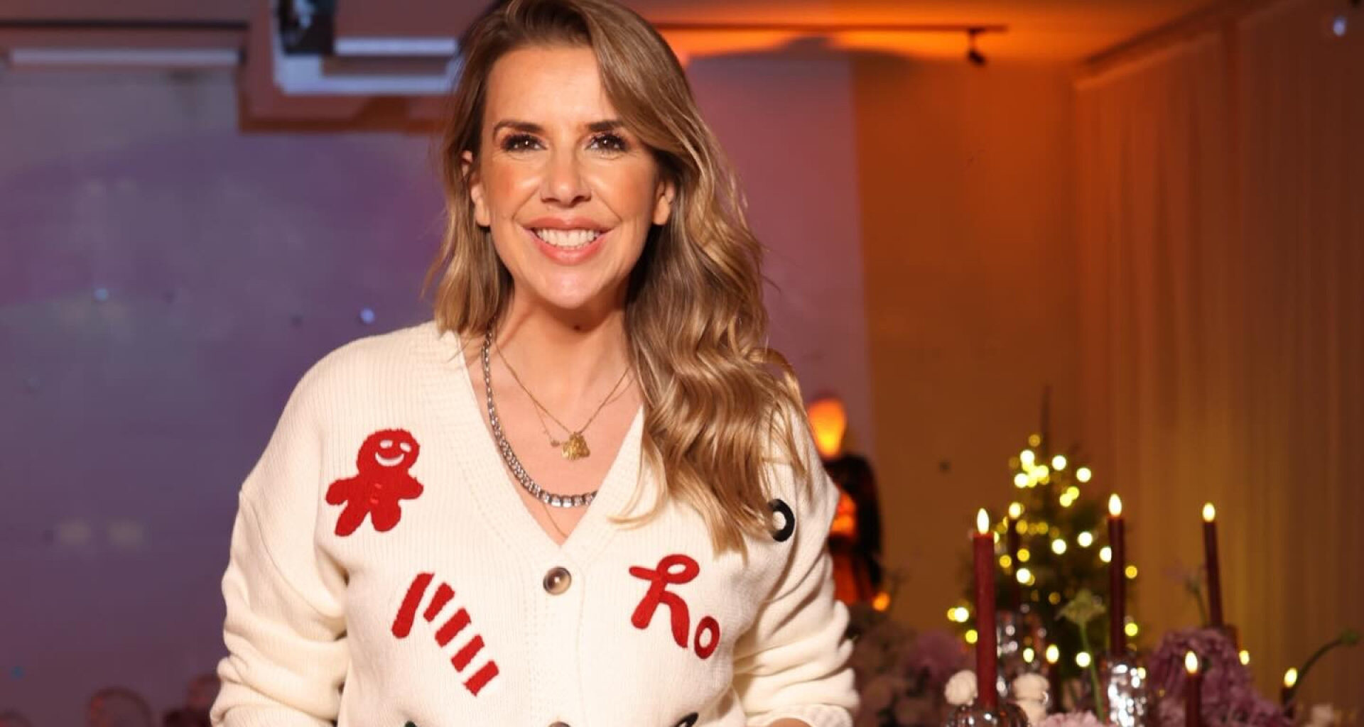 Já é Natal na casa de Ana Garcia Martins: Veja as fotos