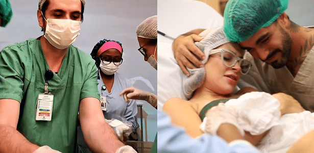 Nathalia Valente mostra nascimento do filho