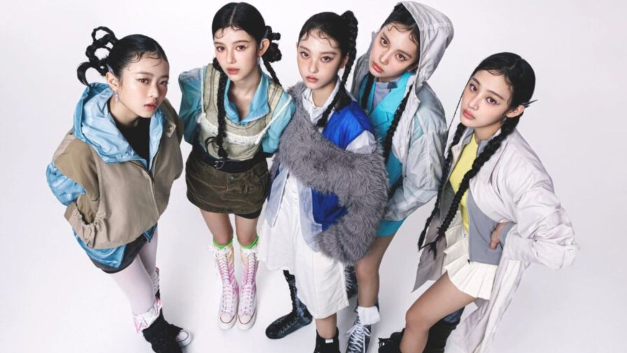 Concept foto do NJZ (NewJeans) para a ComplexCon