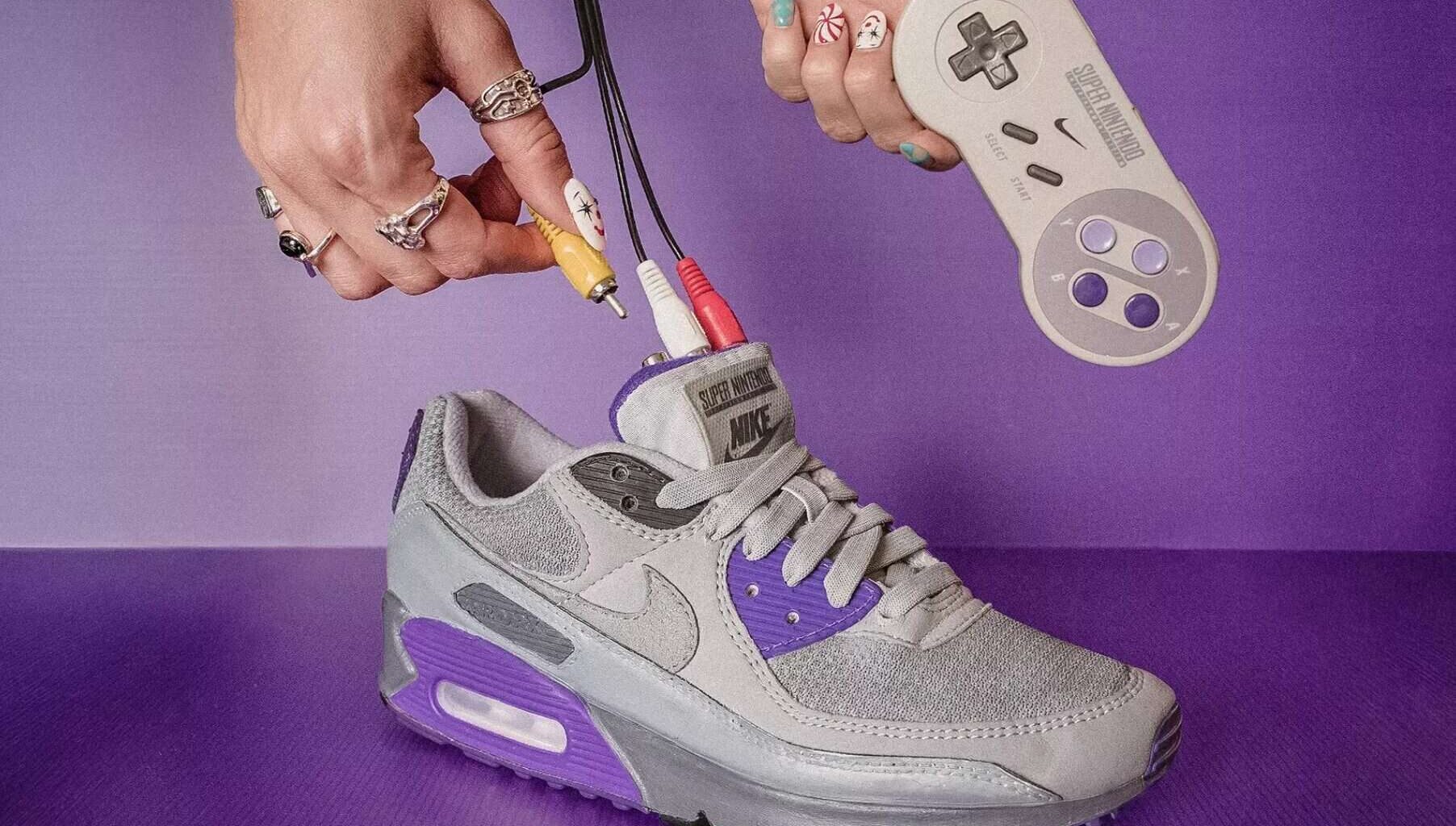 Nike com SNES lá dentro? Sapatilhas que jogam mesmo!
