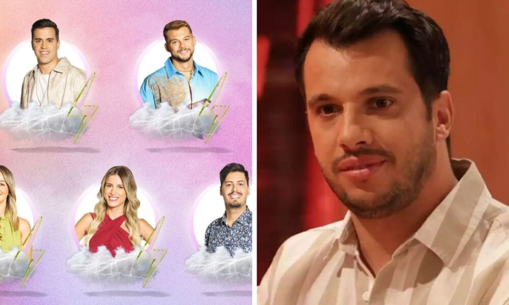 Concorrentes nomeados Secret Story 9 e Luís Nascimento