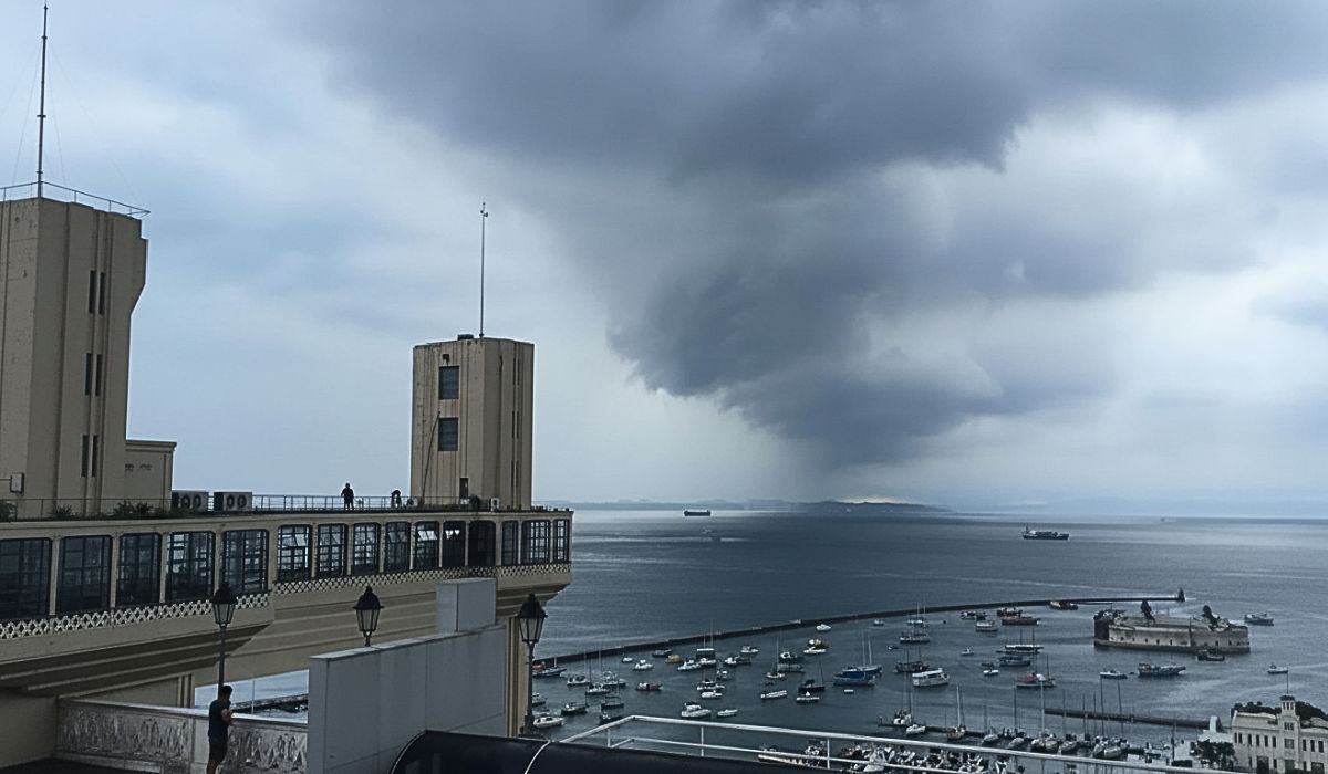 Nordeste com risco de temporais