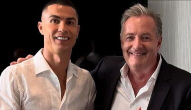 Cristiano Ronaldo - Ensina Piers Morgan expressão bem portuguesa… E não é ‘obrigado’!