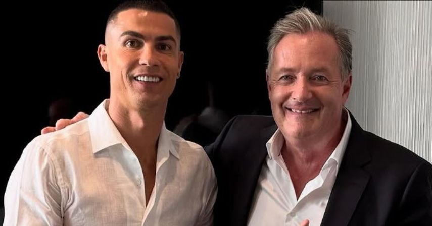 Cristiano Ronaldo - Ensina Piers Morgan expressão bem portuguesa… E não é ‘obrigado’!