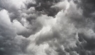 nuvens carregadas e frente fria em junho- previsão do tempo - região sul