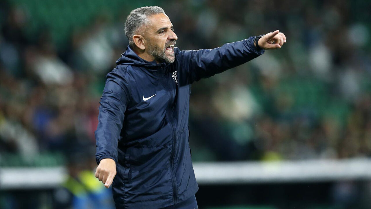 O onze do Sporting para o jogo com o Marinhense: Rui Borges faz revolução