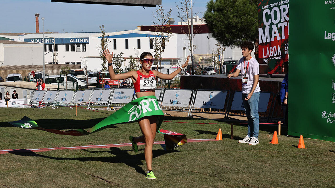Mariana Machado e José Carlos Pinto sagram-se campeões nacionais de corta-mato