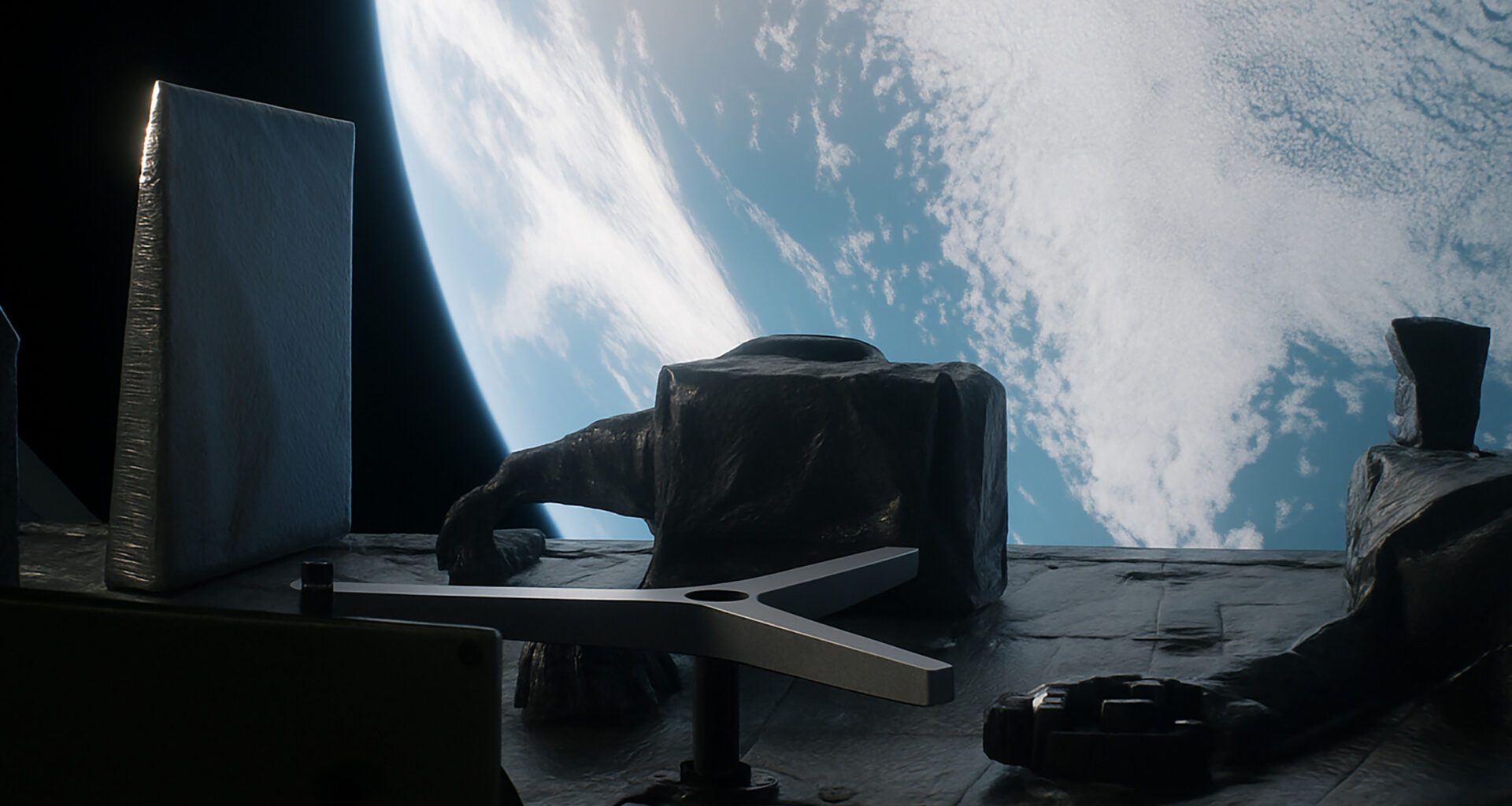 Sonda rumo a asteroide “destruidor” faz imagens da Terra e da Lua