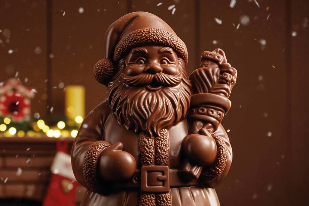 pai natal chocolate, chocovila alegro sintra