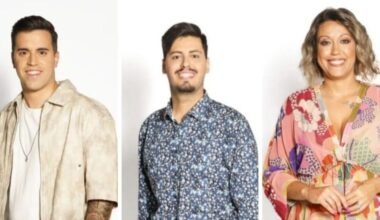 Pedro Jorge, Leandro e Marisa Pires