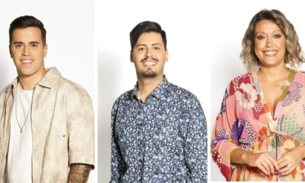 Pedro Jorge, Leandro e Marisa Pires