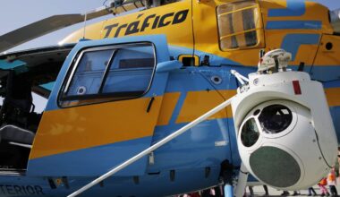 Vai viajar para Espanha? Radares de Velocidade em helicópteros
