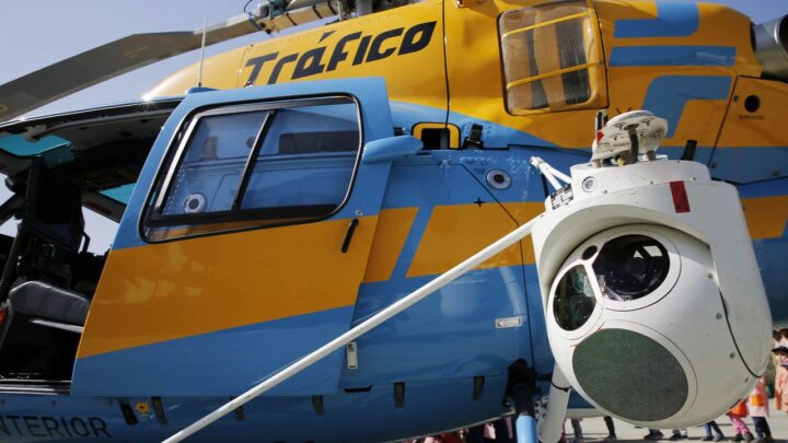 Vai viajar para Espanha? Radares de Velocidade em helicópteros