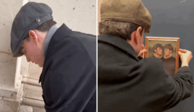 Influenciadores enganam segurança e penduram quadro no Louvre; veja vídeo