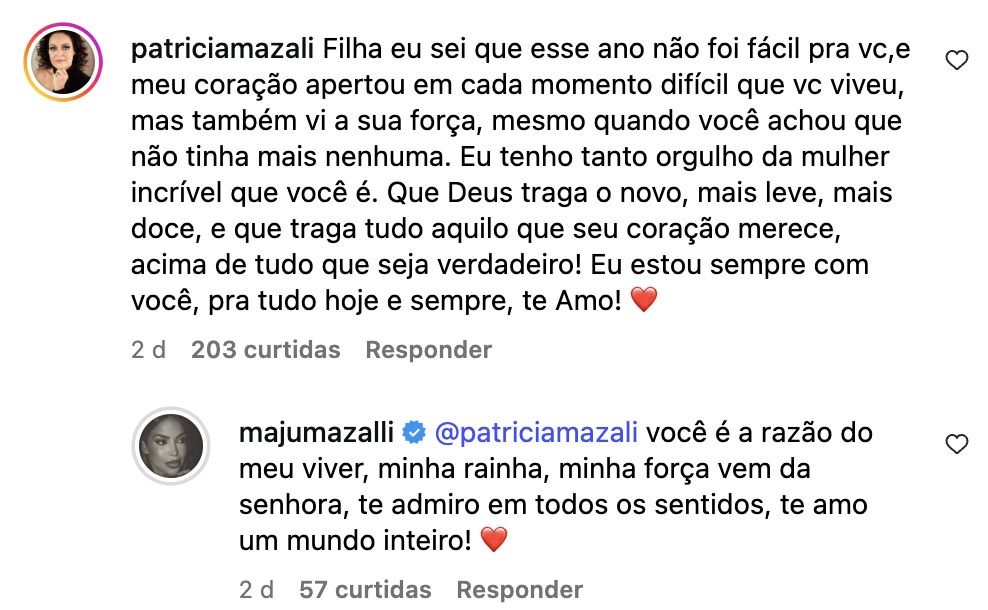 Post de Patricia Mazali - Foto: Reprodução / Instagram