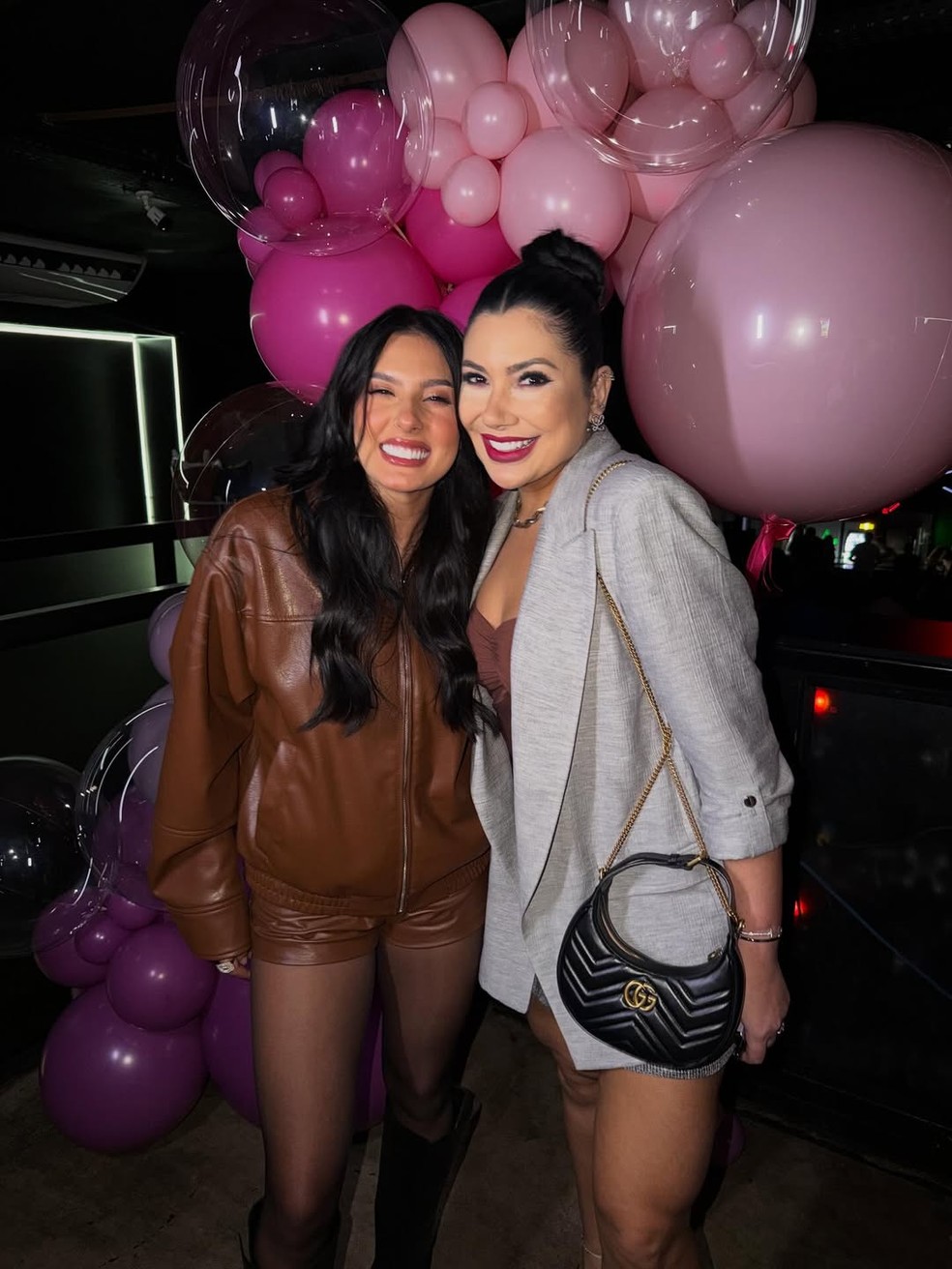 Ana Castela e Ana Luiza Sanches — Foto: Reprodução Instagram