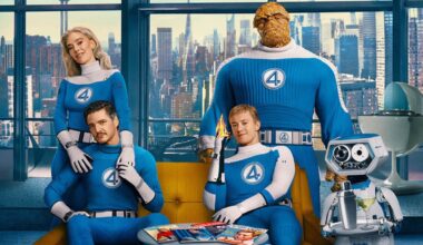 Pôster oficial de 'Quarteto Fantástico: Primeiro Passos'