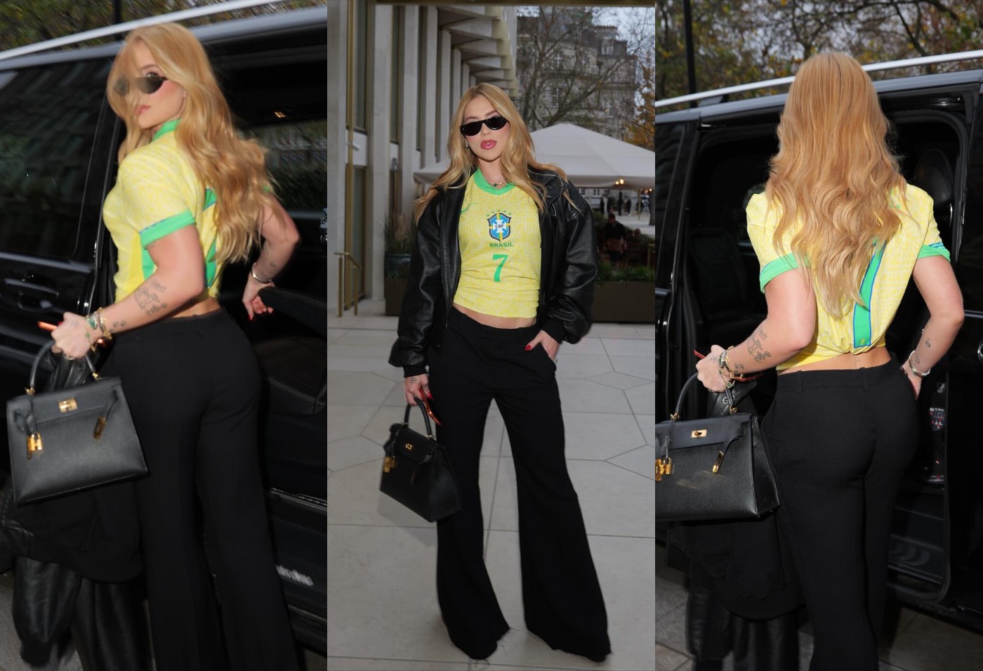 Virginia marca presença em jogo da Seleção Brasileira em Londres com bolsa de R$ 130 mil