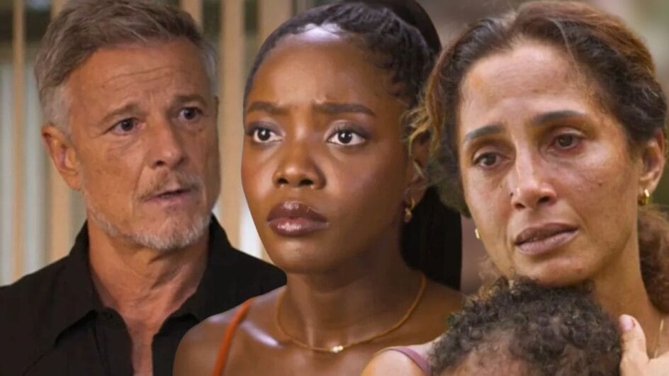 Marcello Novaes, Clara Moneke e Camila Pitanga na novela Dona de Mim