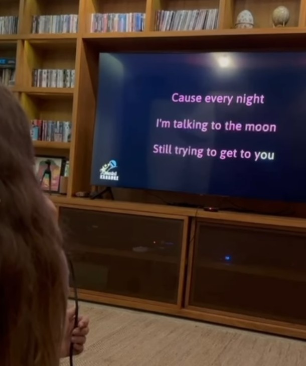 Detalhe da sala de TV — Foto: reprodução