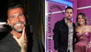 Bruno Savate e Pedro com Marisa