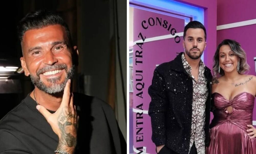 Bruno Savate e Pedro com Marisa