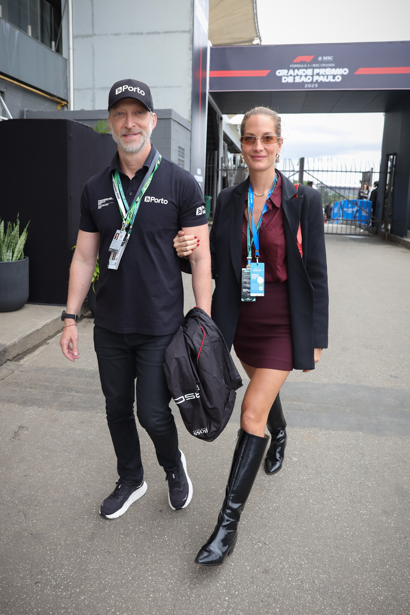 Schynaider Moura com Bruno Garfinkel 