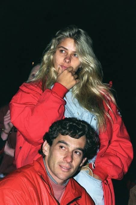 Ayrton Senna e Adriane Galisteu (Reprodução/Twitter) 