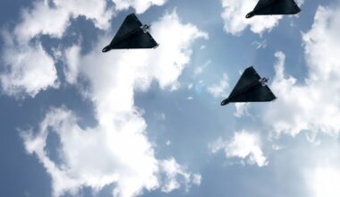 Militares holandeses abrem fogo contra drones sobre a Base Aérea de Volkel