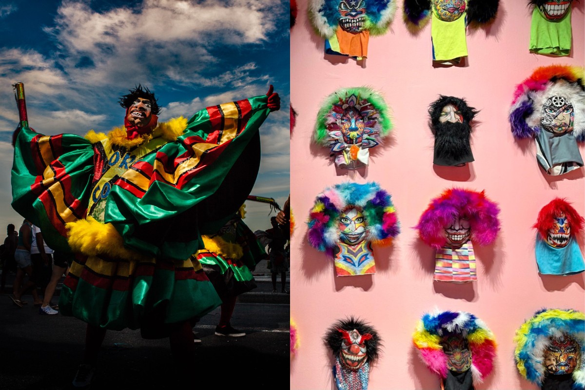 Bate-bolas, tradição da folia suburbana carioca, são tema de duas exposições em cartaz no Rio de Janeiro