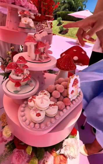 Decoração do 1º mêsversário de Eloah - Foto: Reprodução / TikTok