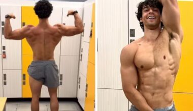 Filho de Carla Perez estreia em campeonato de fisiculturismo