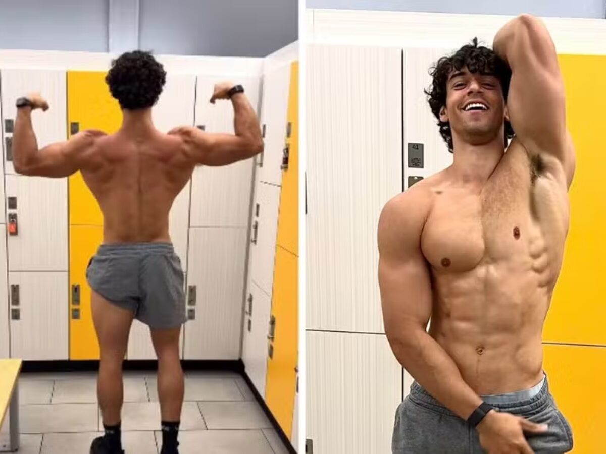 Filho de Carla Perez estreia em campeonato de fisiculturismo