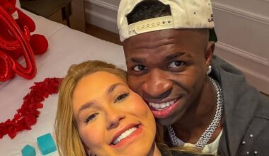 Virgínia ganha mimo gigante de Vini Jr no primeiro mês de namoro