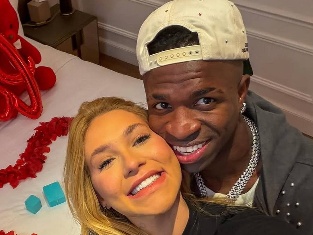 Virgínia ganha mimo gigante de Vini Jr no primeiro mês de namoro