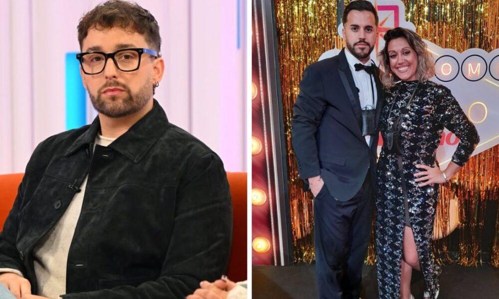 Tiago Rufino e Pedro Jorge com Marisa