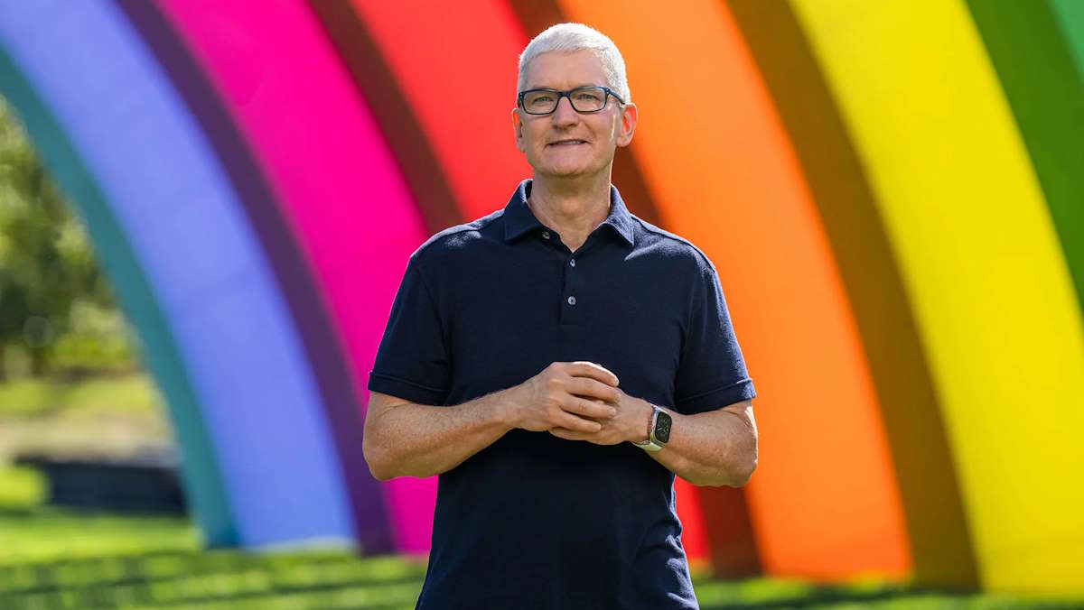 Tim Cook Apple CEO John Ternus