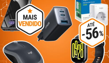 Top 15 produtos mais vendidos hoje com descontos até 56% na Amazon!
