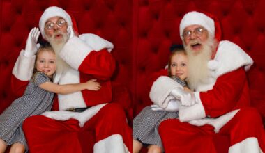 Vicky Justus faz pedido inusitado ao Papai Noel - Fotos: Patrícia Devoraes / Brazil News