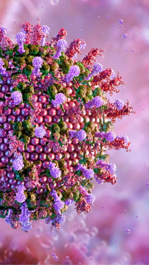 A vacina usa uma partícula viral inofensiva e mira a proteína N para estimular imunidade rápida e duradoura.