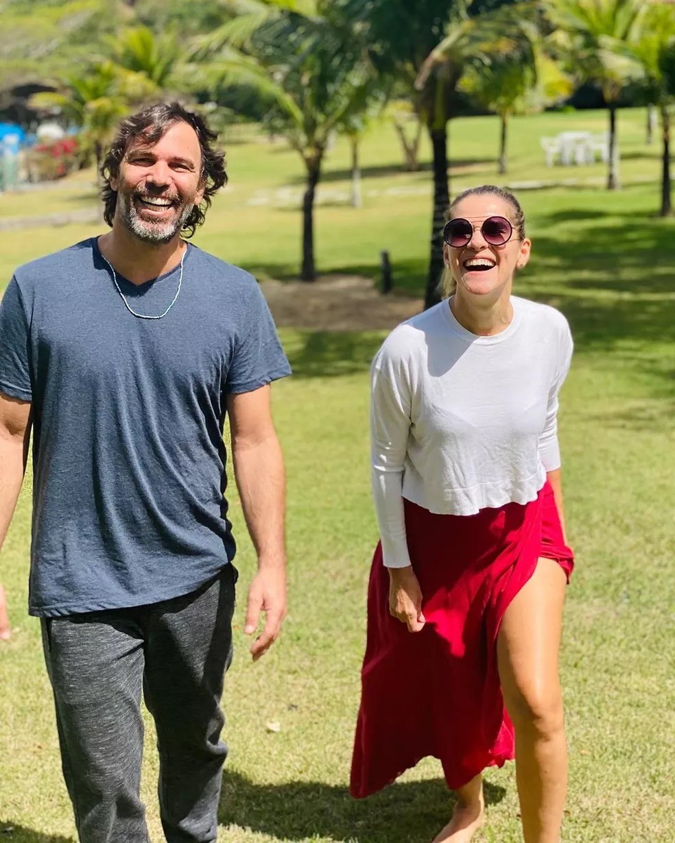 Marcelo Faria e Ingrid Guimarães são primos e próximos desde a infância — Foto: Reprodução/Instagram