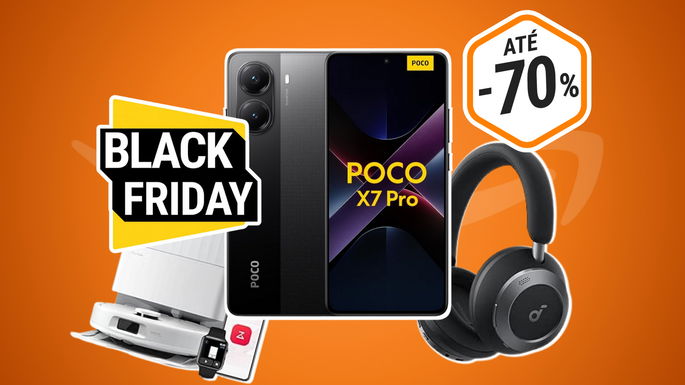 semana black friday na amazon com descontos até 70%